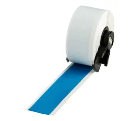 Brady Vinylové štítky univerzální modré 25,4mm / Štítky do tiskárny / Kontinuální / Pro BMP61, BMP71, M610, M611, M710