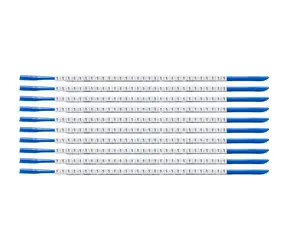 Brady ClipSleeve Nylon bílá / Značkovač kabelů / O 1,9-2,4 mm / Černý potisk / 300 ks