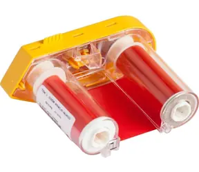 Brady R4400 červená páska pro M611, BMP61 / Páska do tiskárny štítků / 50,8 mm / 22,86 m