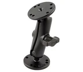RAM Mounts RAM-B-101U černá / Montážní rameno / 2x základna 2,5” / kulový kloub 1” / hliník
