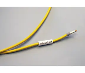 Brady TubeSleeve 26 mm průsvitná / Návlek pro samolaminovací štítky / Pro kabely 8-12 mm / PVC / 250 ks