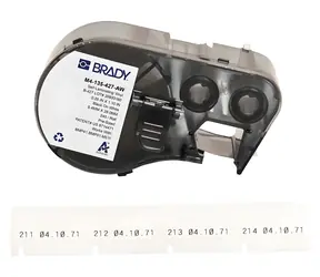 Brady Etikety pro M410/BMP41/M510/BMP51/BMP53/M511 (M4-135-427-AW) / Etikety / Samolepicí