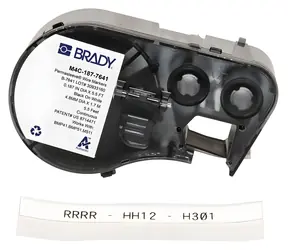 Brady PermaSleeve / Značicí bužírky na vodiče / Nízkodýmové / Bez halogenu / pro M410, BMP41, M510, BMP51, BMP53, M511