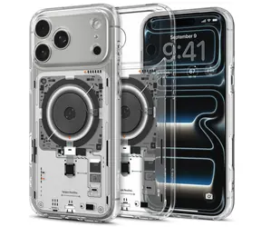 Spigen Ultra Hybrid MagSafe Neo One / Ochranný kryt / Apple iPhone 18 Pro/17 Pro / MagSafe / Průhledný