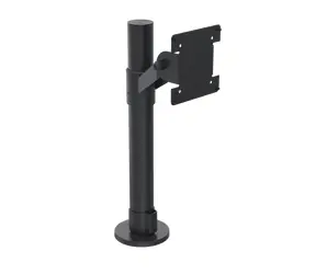 Ergonomic Solutions Pole Mount VESA 75/100 černá / Držák obrazovky / Sloupkový / VESA 75×100 mm