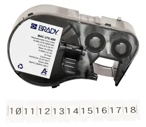 Brady Etikety pro štítkové tiskárny / Etikety / Samolepicí / pro M410, BMP41, M510, BMP51, BMP53, M511