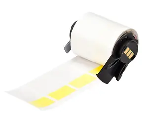 Brady Samolaminující vinylové štítky žluté / Štítky do tiskárny / Vinyl / pro M610 / 25,4 × 38,1 mm / 250 ks/role