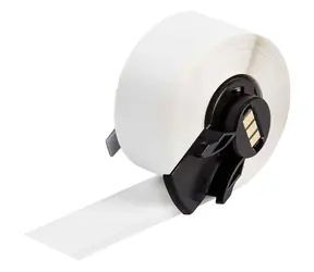 Brady univerzální vinylové štítky bílé / Štítky do tiskárny / Vinyl / 12,7 mm / lesklé / odolné povětrnosti