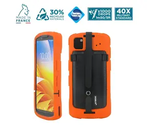 Mobilis PROTECH ochranné pouzdro pro Zebra TC53/TC58 oranžové / Ochranné pouzdro / S poutkem na ruku