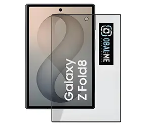 OBAL:ME Privacy 5D Tvrzené Sklo pro Samsung Galaxy Z Fold 8 černá / Ochranné sklo