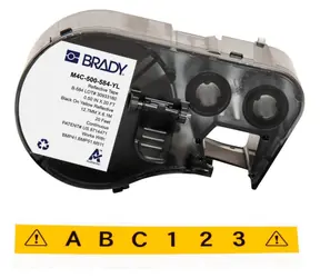 Brady Etikety pro M410/BMP41/M510/BMP51/BMP53/M511 (M4C-500-584-YL) / Etikety / Samolepicí
