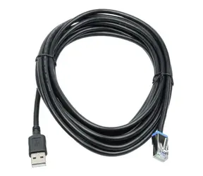 Datalogic USB kabel pro QuickScan 2500 / Kabel / USB-A – RJ-45 / 4,57 m / černý