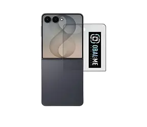 OBAL:ME 5D / Tvrzené sklo / Samsung Galaxy Z Flip 8 / černá