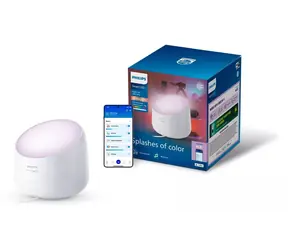 Philips Squire Lite bílá / Stolní lampička / Wi-Fi/Bluetooth / RGB / 2200-6500K / stmívatelná
