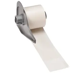 Brady samolaminující vinylové štítky pro M710/BMP71 / Štítky do tiskárny / 38,1×152,4 mm / bílá / 50 ks