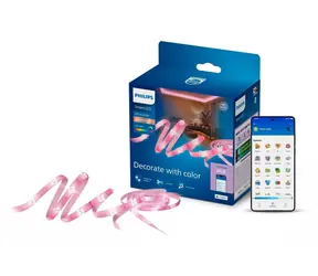 Philips WiZ Smart Strip RGB Type-C 4 m bílá / LED pásek / Wi-Fi, Bluetooth / IP20