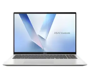 ASUS Vivobook 16 stříbrná / Notebook / 16" WUXGA / AMD Ryzen AI 7 445 / 16GB / 1TB SSD / AMD UMA / bez OS