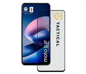 Tactical Glass Shield 5D černá / Ochranné sklo / Motorola Moto G37