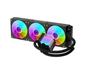 darkFlash CB360 černá / AiO chladič CPU / 3x 120 mm / ARGB podsvícení / 800-1800 RPM / 28,5 dB / Intel + AMD