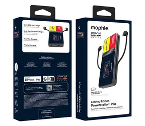 ZAGG Mophie Powerstation Plus 10K Redbull Racing černá / Powerbanka / 10000 mAh / USB-C