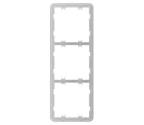 AJAX Frame (3 seats) vertical / Rámeček pro LightSwitch a Cover / vertikální instalace / 224,7 × 82,8 × 6,3 mm