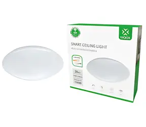 WOOX R5111 / Stropní svítidlo / Wi-Fi / stmívatelné / 2700-6500K / 15W / 300 mm