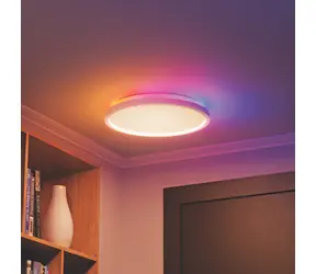 Nanoleaf Smart Multicolor Ceiling Light bílá / Chytré stropní svítidlo / 2600 lm / Bluetooth a Wi-Fi (Matter)