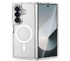 Tech-Protect FlexAir Hybrid MagSafe transparentní / Kryt / Samsung Galaxy Z Fold8 Ultra / MagSafe