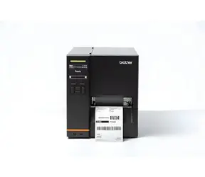 Brother Tiskárna štítků s LCD displejem / Tiskárna čárových kódů / 203 x 203 DPI / 11,4 cm / USB / LAN