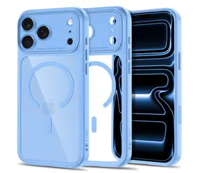 Tech-Protect MagPeak čirá modrá / Kryt / Apple iPhone 17 Pro Max, 18 Pro Max / MagSafe