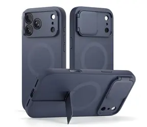 Tech-Protect Kevlar Aura MagSafe tmavě modrá / Kryt / Apple iPhone 18 Pro, 17 Pro / MagSafe / Kevlar