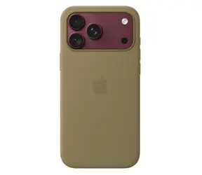 Apple Silikonový kryt s MagSafe pro iPhone 18 Pro Max olivová / Pouzdro / Silikon