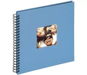 Walther Fun SA110U modrá 30x30 / Album / 50 černých stran / spirálová vazba