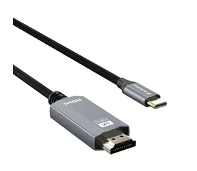 Wozinsky WCCH-01 černá / Kabel USB-C - HDMI / 4K 60Hz / 1,8 m