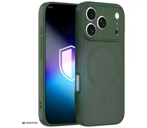3mk Misty MagCase zelená / Zadní kryt / Apple iPhone 17 Pro Max / 18 Pro Max / MagSafe