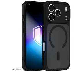 3mk Misty MagCase černá / Zadní kryt / Apple iPhone 17 Pro / 18 Pro / MagSafe