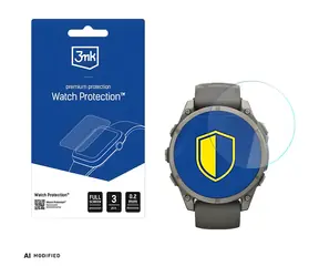 3mk FlexibleGlass Watch Garmin Fenix 9 47mm / Hybridní ochranné sklo na hodinky / 0,2 mm
