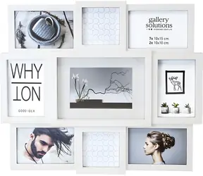 NIELSEN DESIGN Kolážový rámeček Why Not bílý 8999333 / Pryskyřice