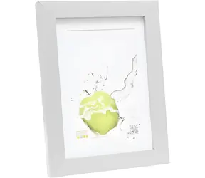 Deknudt S66KD1 P1 stříbrná / Rámeček / Dřevěný / 13x18 cm / S paspartou