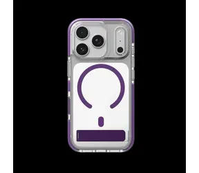ZAGG Santa Cruz Snap Fialová pro Apple iPhone 17/18 Pro / Zadní kryt / MagSafe / Stojánek / Grafen
