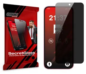 GrizzGlass SecretGlass pro Google Pixel 9a / Ochranné sklo / Privátní filtr