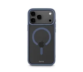 Hama Frame Protect kryt průhledná/modrá / Kryt / Apple iPhone 17 Pro Max/18 Pro Max / magnetický