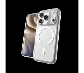 ZAGG Luxe Snap průhledná / Zadní kryt / iPhone 18 Pro, 17 Pro / MagSafe / Grafen