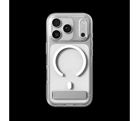 ZAGG Crystal Palace Snap Kickstand průhledná / Kryt / Apple iPhone 18 Pro, iPhone 17 Pro / MagSafe / Stojánek / Grafen