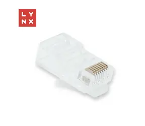 LYNX konektor RJ45 Cat5e 50µ / Konektor / UTP / 100 ks
