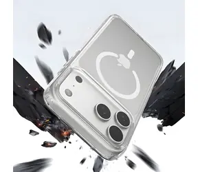 Devia Crystal Shockproof průhledný / Kryt / Apple iPhone 18 Pro Max / MagSafe