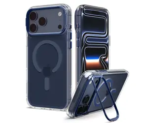 Spigen Ultra Hybrid Optik S MagSafe clear deep blue / Ochranný kryt / Apple iPhone 18 Pro/17 Pro / MagSafe