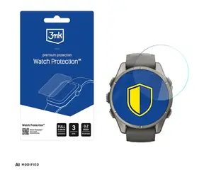 3mk FlexibleGlass Watch Garmin Fenix 9 43mm / Hybridní ochranné sklo na hodinky / 0,2 mm