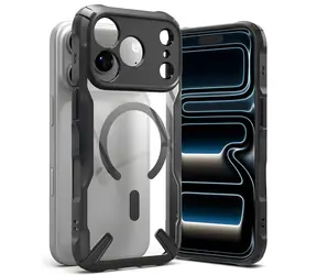 Ringke Fusion X Magnetic MagSafe černá / Kryt / Apple iPhone 18 Pro / 17 Pro / MagSafe
