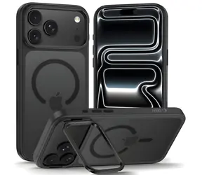 Tech-Protect Magstand MagSafe matná černá / Kryt / Apple iPhone 18 Pro Max, 17 Pro Max / MagSafe